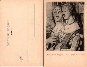 Postcard of Monte Oliveto Maggiore Siena Italy Art Scene - Picture 1 of 1