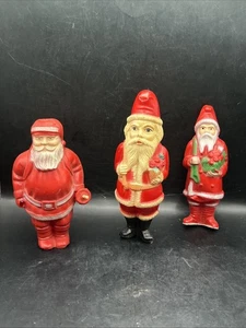Vintage Celluloid Santa Lot (3) - Picture 1 of 24