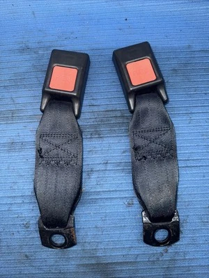 90-96 Nissan 300zx Z32 Rear Seat Belt Buckles  (set Of 2) OEM Latch Buckle 2+2 - Image 1 of 4