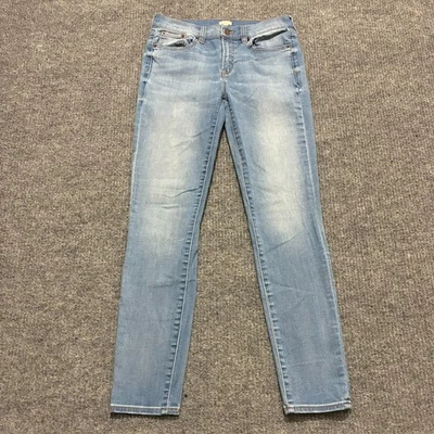 J. Crew Mens Skinny Jeans Size 27x30 Blue Denim Stretch Casual Low Rise - Image 1 of 4