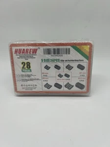 HUAREW Clip-on Anillo Ferrita Núcleo RFI EMI Nariz Supresor Cable Clip 5-28 Piezas - Imagen 1 de 2