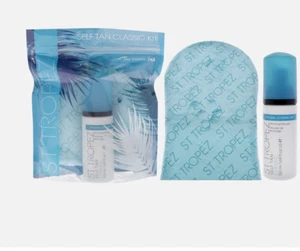 "Self Tan Classic Kit by St. Tropez - 2 Pc 1.69oz Bronzing Mousse, Velvet Mitt" - Picture 1 of 1