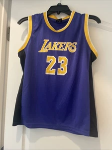 Camiseta de baloncesto juvenil de Los Angeles Lakers 2XL púrpura LeBron James - Imagen 1 de 7