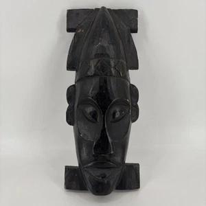 Antike historische Holz geschnitzte Nägel Stamm Afrika Maske. USA Verkäufer. Vintage - Bild 1 von 8