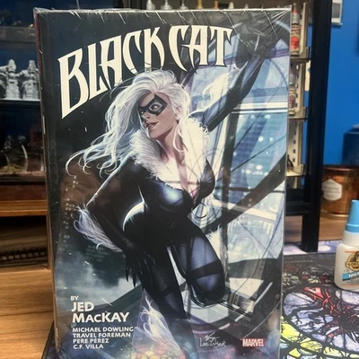 Black Cat de Jed MacKay Omnibus HC DM variante de portada Marvel Comics nuevo sellado casi nuevo Foto 1 de 4