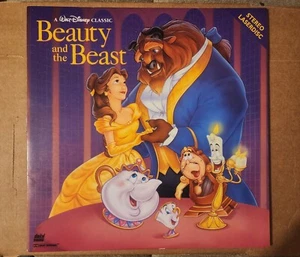 Walt Disney's BEAUTY & THE BEAST Movie Classic Laserdisc Excellent Condition - Picture 1 of 4