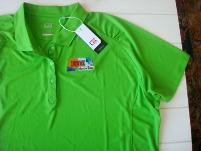 Camisa polo de golf Cutter & Buck para mujer 4XL CB DryTec verde SS Austin Texas nueva con etiquetas 4X Foto 1 de 4