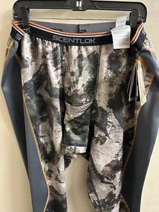 2024-SCENTLOK Men’s CLIMAFLEECE BASESLAYER PANTs- Camouflage XXLG-New Tags - Picture 1 of 2
