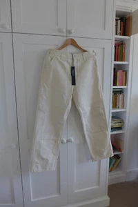 Pantalones de trabajo Stone Island Marina pantalones en algodón crudo - 30, 32 y 34 - BNWT £450 - Imagen 1 de 16