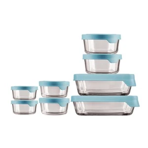 Anchor Hocking 8 Piece Kitchen Storage Set With Lids - Picture 1 of 3