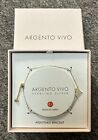 Argento Vivo Gold Tone Adjustable Heart Bracelet