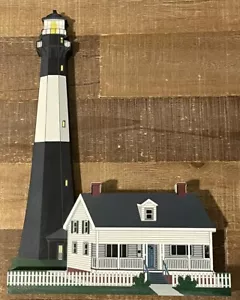 Sheila’s Tybee Island Georgia Lighthouse. SAV15 1999 Wood Georgia Collectable. - Picture 1 of 4
