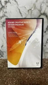 Adobe Creative Suite 3 Design Premium | Mac | Edycja studencka z kodem produktu - Zdjęcie 1 z 4