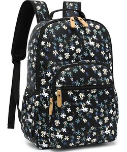 Laptop Backpack for Women Cute Girls Backpack Floral for School College Trave... - Picture 1 of 8