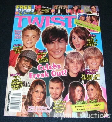 Twist Magazine Oct Nov 2006 JoJo All American Rejects Fall Out Boy Zac Efron Foto 1 de 4