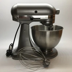 Vintage KitchenAid Silver Ultra Power 300 W Mixer Attachments Tested - Picture 1 of 18