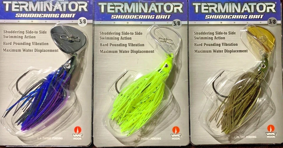 Terminator SDB Shuddering Bait Swim Jig 3/8 or 1/2 oz. CHOOSE SIZE & COLOR NIP  - Image 1 of 1