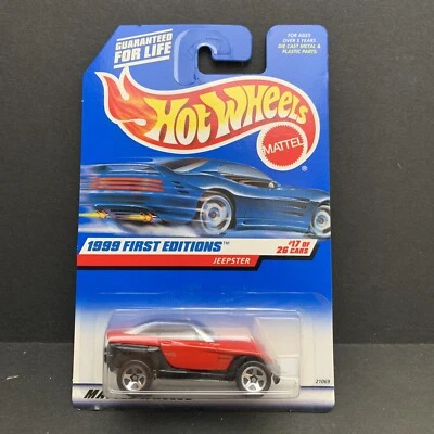 Hot Wheels Jeepster 1999 First Editions Red (2151) - Image 1 of 4