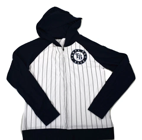 MLB Genuine Merchandise Womens Tampa Bay Rays Hoodie New M Cover