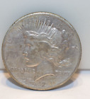 1921 Us Peace Silver Dollar $1 Xf (Cleaned)