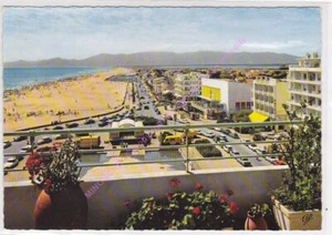 Cpsm 66140 Canet Beach View General to The All Alberes EDT Cap - Picture 1 of 2