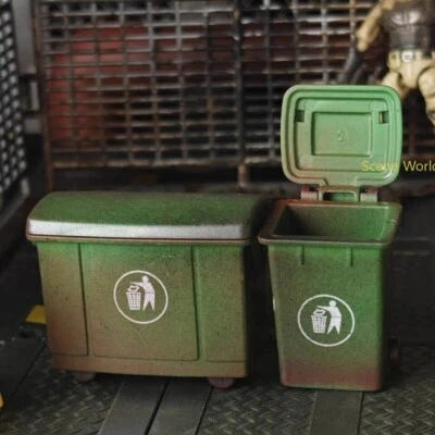 1/12-26 Diorama Garage Trash Can Model Make Old Tool Scene Model Accessories Toy - Image 1 of 4