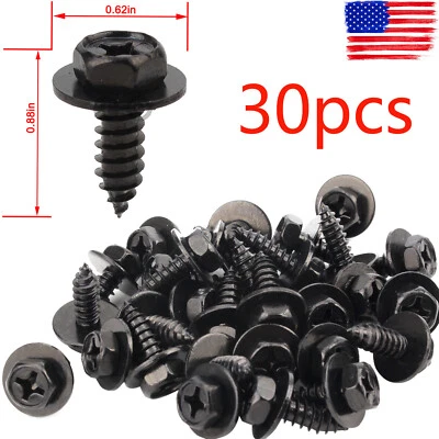 30X Screw Bolt Retainer Fender Liner Under Cover For 2005 Toyota MR2 Spyder Foto 1 de 4