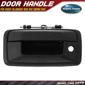 Tailgate Black Handle for Chevrolet Silverado 1500 2014-2015 GMC Sierra 3500 HD - Picture 1 of 9