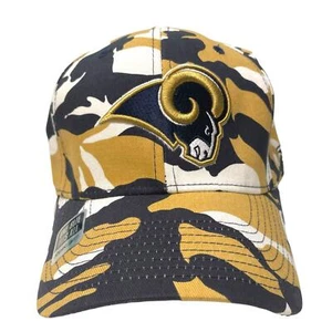 Los Angeles Rams Reebok One Size Fits All Camo Hat - Picture 1 of 5