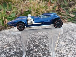 Vintage 1968 Redline Blue / Purple Twin Mill Hot Wheels Diecast Toy Car - Picture 1 of 7