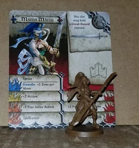 Zombicide White Death MAEDA MATSU Survivor Stretch Goal Promo - Picture 1 of 1