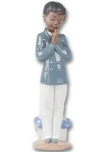 NAO VON LLADRO SONNTAG SCHULJUNGE #1372 MARKE NEU IM KARTON HEILIG RELIGIÖS SELTEN SPAREN $ $ KOSTENLOSER VERSAND - Bild 1 von 1
