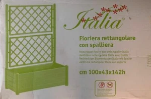Stefanplast Resina rectangular accionado por flores con escalador máquina de esparcir 100x43x1 - Imagen 1 de 2