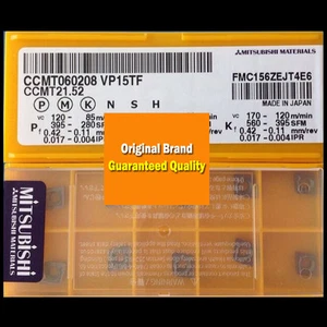 10PCS in BOX Original MITSUBISHI CCMT060208 VP15TF CCMT21.52 Carbide Insert  - Picture 1 of 1