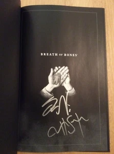 SIGNED - Steve Niles Matt Santoro - Breath of Bones A Tale of the Golem HC + Pic - Picture 1 of 11