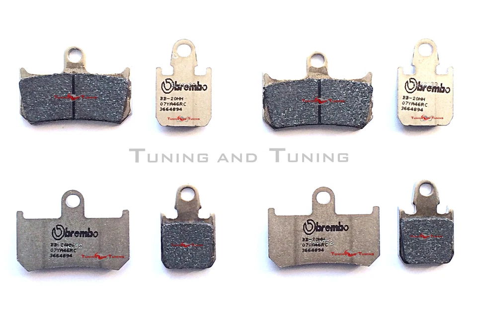 Pasticche Anteriori BREMBO RC RACING Per YAMAHA YZF R1 1000 2007 07 (07YA46RC) - Immagine 1 di 1