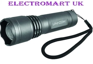 UNICOM EXTREME 3W CREE LED TORCH POWERFUL ADJUSTABLE BEAM 3 LIGHT SETTINGS - Picture 1 of 2