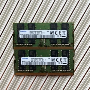 (2) Samsung 16GB PC4-2666V DDR4 Laptop RAM (M471A2K43CB1-CTD) - Picture 1 of 4