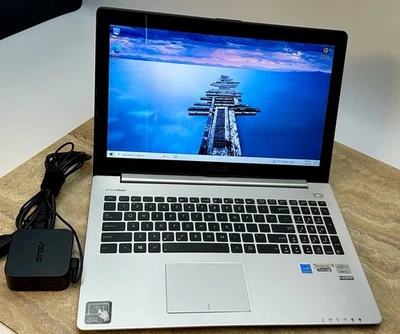 Asus VivoBook S500CA , Core i5 1.7 GHZ, 6GB Ram, 640 GB HDD, 22 GB SSD, NICE! - Image 1 of 4
