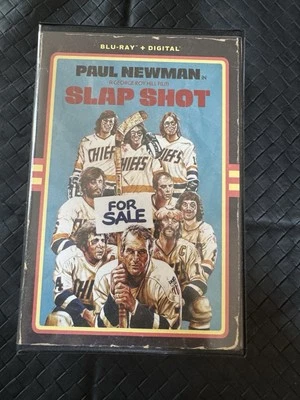 Universal Home Video Slap Shot (VHS Artwork) (Blu-Ray) No Digital OOP Classic - Image 1 of 3