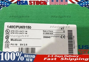 140CPU65150 BRAND NEW. FACTORY SEALED! Modicon CPU 140-CPU-651-50 - Picture 1 of 1