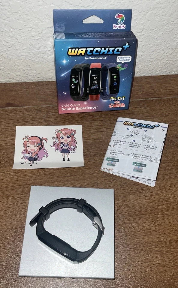 Водонепроницаемые цветные часы Brook Pocket Auto Catch Watchic Plus: с двумя учетными записями IPX7 - Изображение 1 из 4