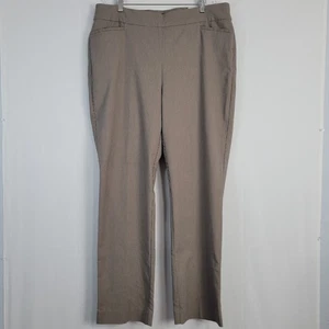 Chico's So Slimming Brigitte Hahnentritt Pull-On Hose Gr. 16R Büro Karriere, Neu - Bild 1 von 8