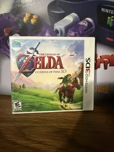 Legend Of Zelda Ocarina Of Time 3DS First Print from master case - Picture 1 of 3