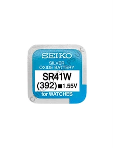 Seiko 392 / SR41W Silver Oxide Watch Battery - Picture 1 of 1