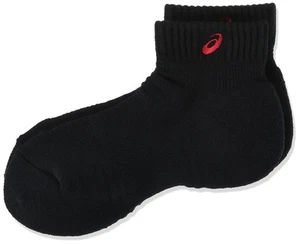 Achics Training Wear Jr. Socks 10 XAS855 Junior Kids Black White Japan 22 J 818 - Picture 1 of 1