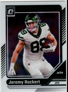 2024 Panini Donruss Optic Football Jeremy Ruckert No. 154 New York Jets - Picture 1 of 2