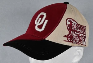 Cappello Berretto Vintage OU Oklahoma Sooners Schooner Tidal Wave TOW Top of the World - Foto 1 di 11