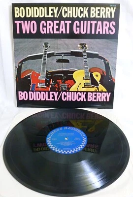 Bo Diddley / Chuck Berry - Two Great Guitars - Vinyl LP - CH 9170 - 1984 Chess Foto 1 de 3