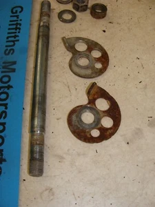 2010 Tomos Targa LX moped oem rear back axle pin shaft bolt nut adjuster cam 50c - Picture 1 of 6
